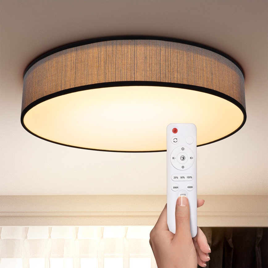 Brilagi - LED Hämardatav laevalgusti AURORA LED/48W/230V 3000-6500K d. 40 cm + kaugjuhtimispult