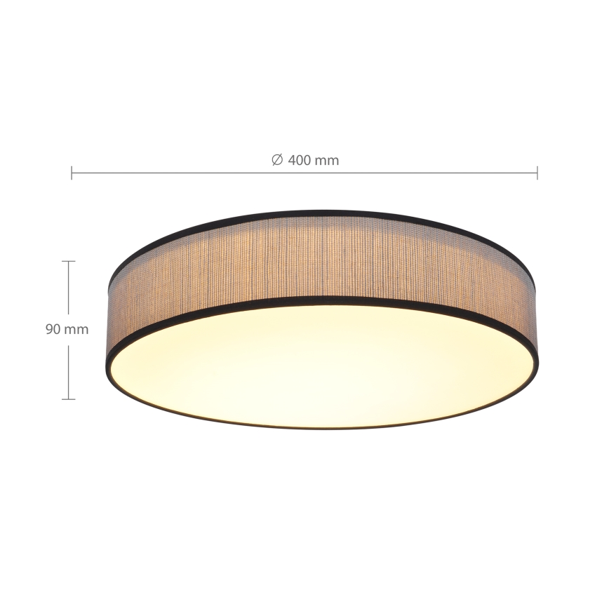 Brilagi - LED Hämardatav laevalgusti AURORA LED/48W/230V 3000-6500K d. 40 cm + kaugjuhtimispult