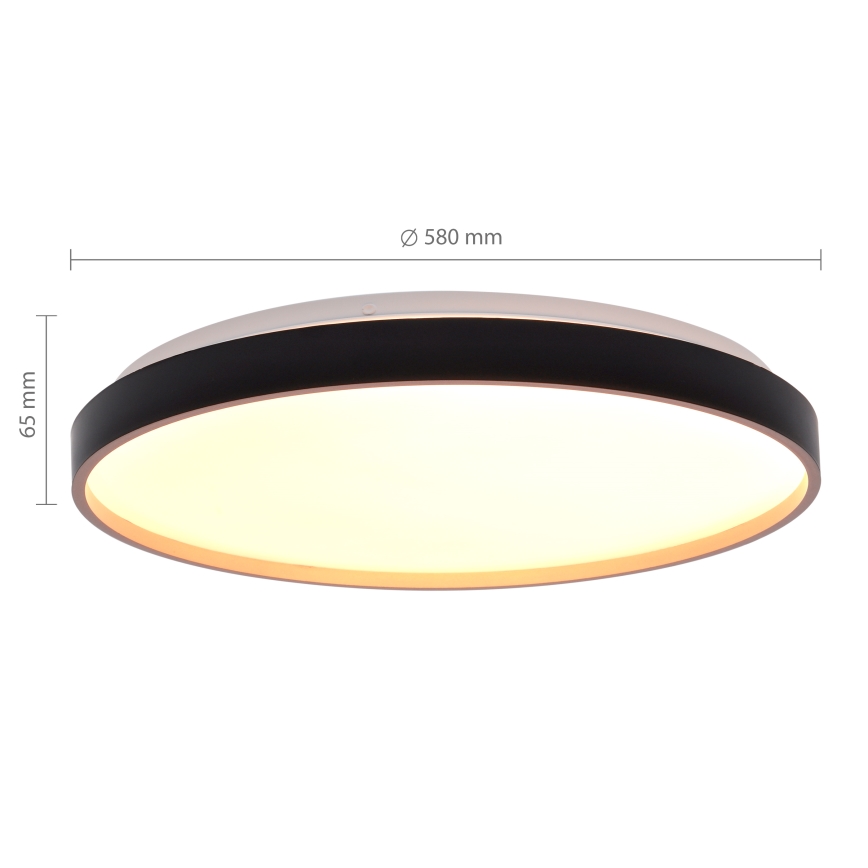 Brilagi - LED hämardatav laelamp CALA LED/60W/230V 3000-6500K, läbimõõt 58 cm + kaugjuhtimispult