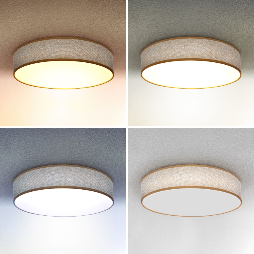 Brilagi - LED Hämardatav laevalgusti CARMEN LED/48W/230V 3000-6500K d. 40 cm + kaugjuhtimispult