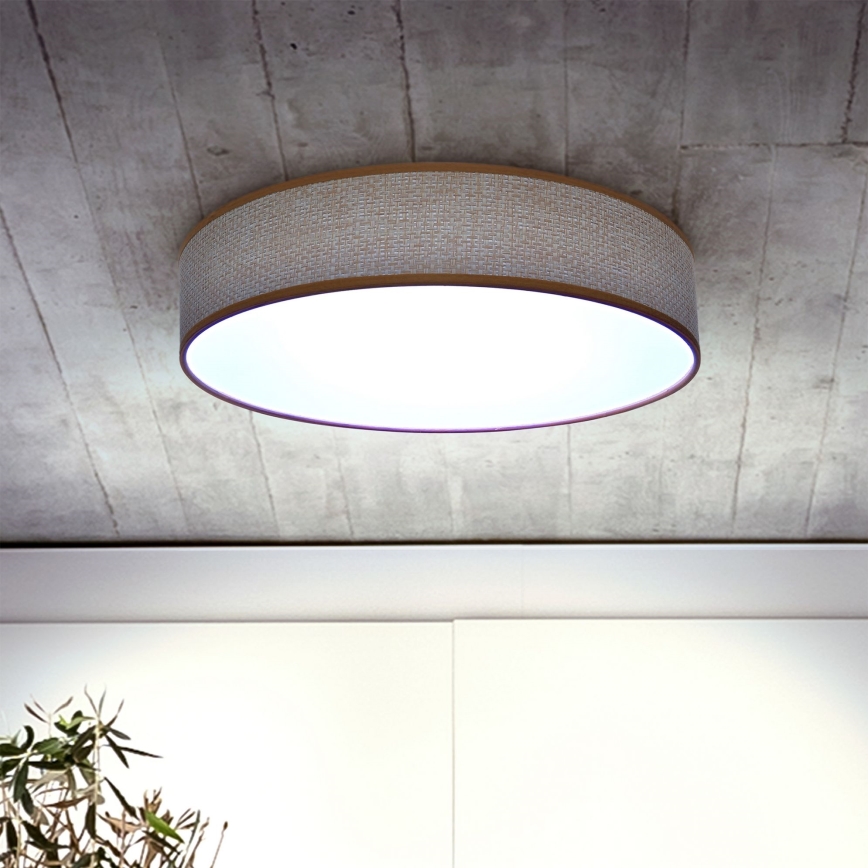 Brilagi - LED Hämardatav laevalgusti CARMEN LED/48W/230V 3000-6500K d. 40 cm + kaugjuhtimispult