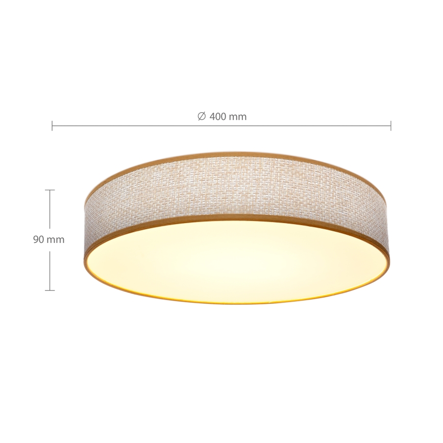 Brilagi - LED Hämardatav laevalgusti CARMEN LED/48W/230V 3000-6500K d. 40 cm + kaugjuhtimispult