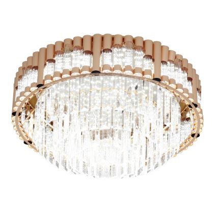 Brilagi - LED-hämardatav laelamp CROWN LED/41W/230V 3000-6000K, läbimõõt 48 cm, kuldne + kaugjuhtimispult