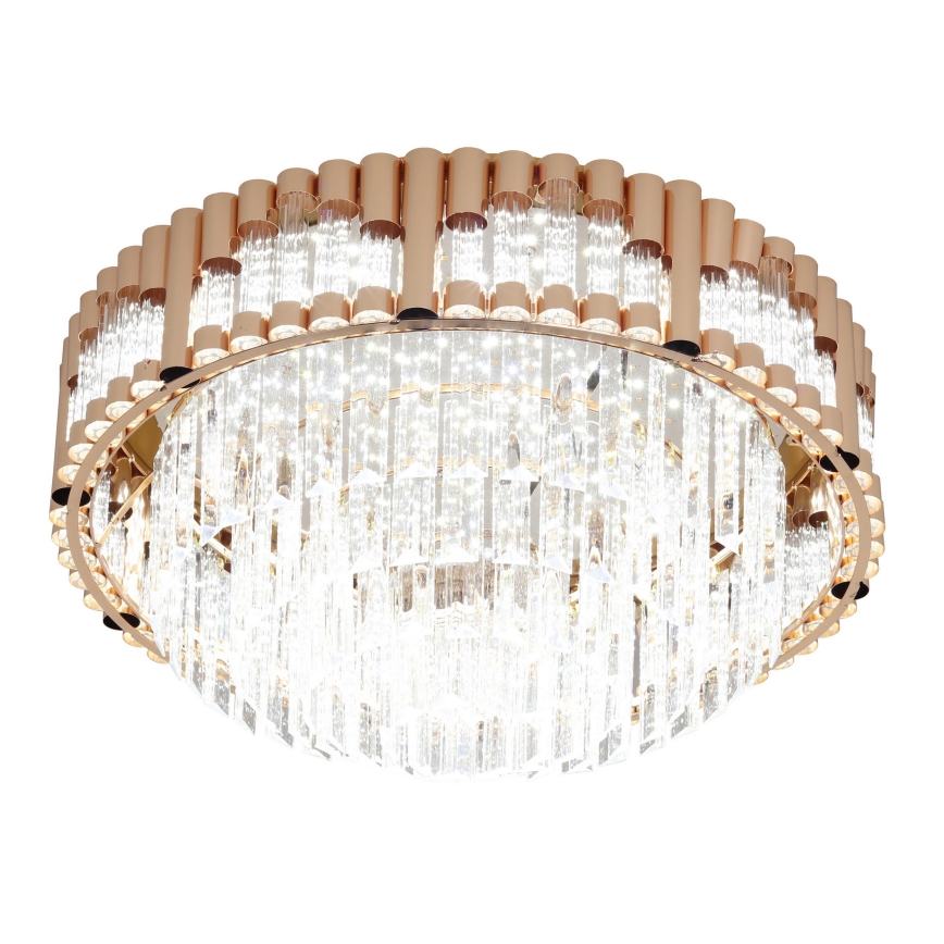 Brilagi - LED-hämardatav laelamp CROWN LED/41W/230V 3000-6000K, läbimõõt 48 cm, kuldne + kaugjuhtimispult