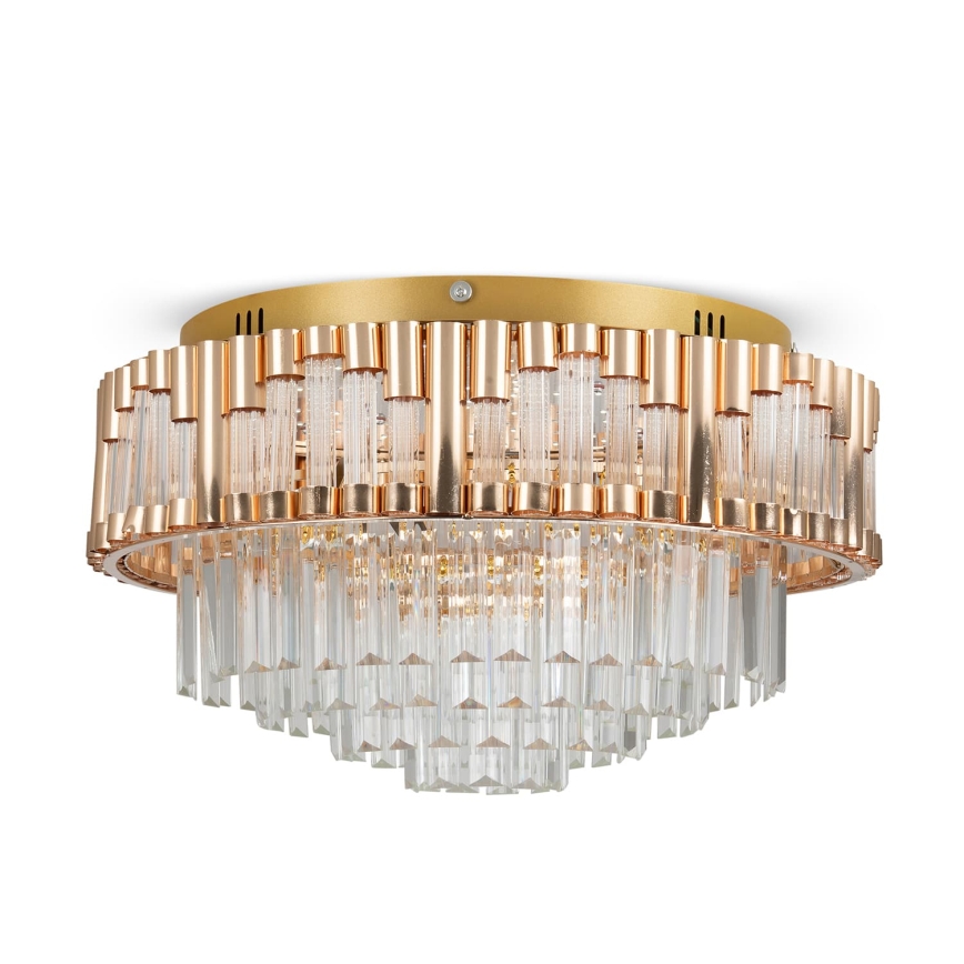 BRILAGI - LED-hämardatav laelamp CROWN LED/41W/230V 3000-6000K, läbimõõt 48 cm, kuldne + kaugjuhtimispult