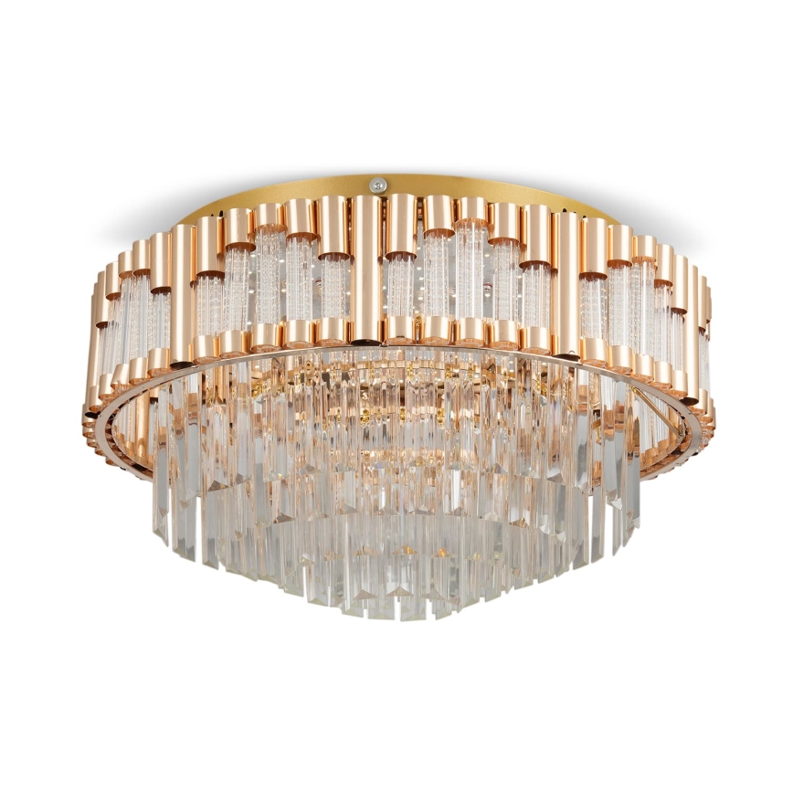 BRILAGI - LED-hämardatav laelamp CROWN LED/41W/230V 3000-6000K, läbimõõt 48 cm, kuldne + kaugjuhtimispult