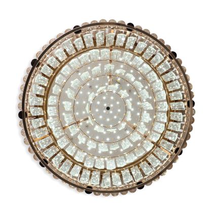 BRILAGI - LED-hämardatav laelamp CROWN LED/41W/230V 3000-6000K, läbimõõt 48 cm, kuldne + kaugjuhtimispult