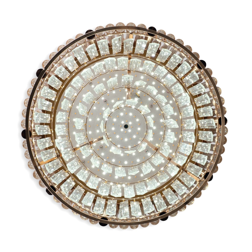 BRILAGI - LED-hämardatav laelamp CROWN LED/41W/230V 3000-6000K, läbimõõt 48 cm, kuldne + kaugjuhtimispult
