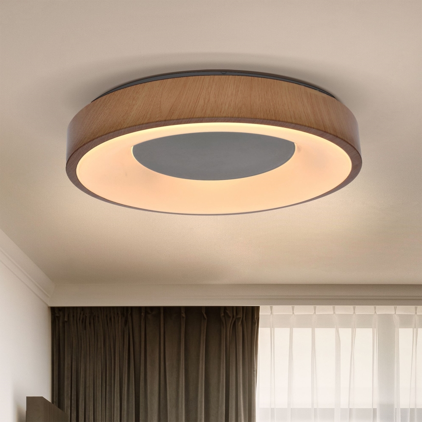 Brilagi - LED Hämardatav laevalgusti DORIA LED/48W/230V 3000-6500K d. 39 cm + kaugjuhtimispult