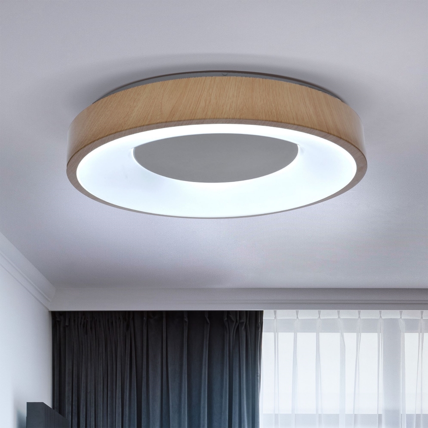 Brilagi - LED Hämardatav laevalgusti DORIA LED/48W/230V 3000-6500K d. 39 cm + kaugjuhtimispult
