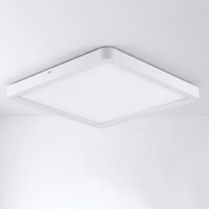 Brilagi - hämardatav LED-laelamp ESTELA SQUARE LED/36W/230V 3000-6500K 31x31 cm valge + kaugjuhtimispult