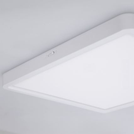 Brilagi - hämardatav LED-laelamp ESTELA SQUARE LED/36W/230V 3000-6500K 31x31 cm valge + kaugjuhtimispult