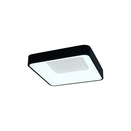 Brilagi - LED hämardatav laevalgusti FALCON II LED/80W/230V 3000-6500K 40x40 cm must + kaugjuhtimispult