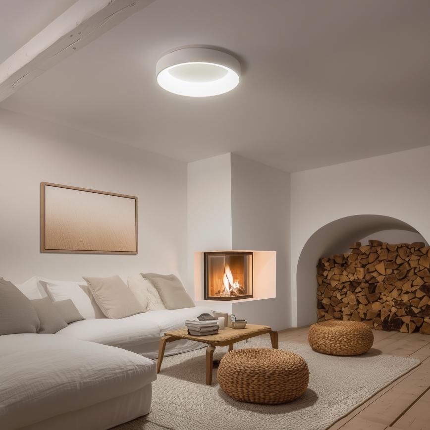 Brilagi - hämardatav LED-laelamp FALCON LED/80W/230V 3000-6500K läbimõõt 60 cm valge + kaugjuhtimispult