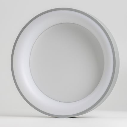 Brilagi - LED-hämardatav laelamp FALCON LED/80W/230V 3000-6500K, läbimõõt 60 cm, hall + kaugjuhtimispult