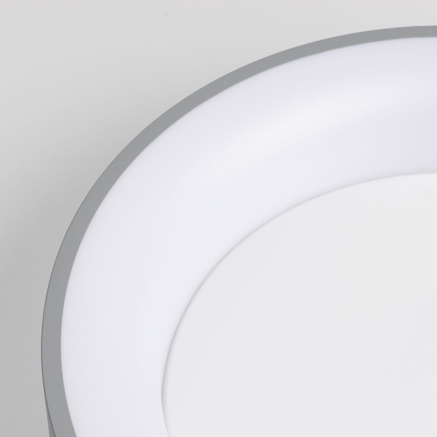 Brilagi - LED-hämardatav laelamp FALCON LED/80W/230V 3000-6500K, läbimõõt 60 cm, hall + kaugjuhtimispult