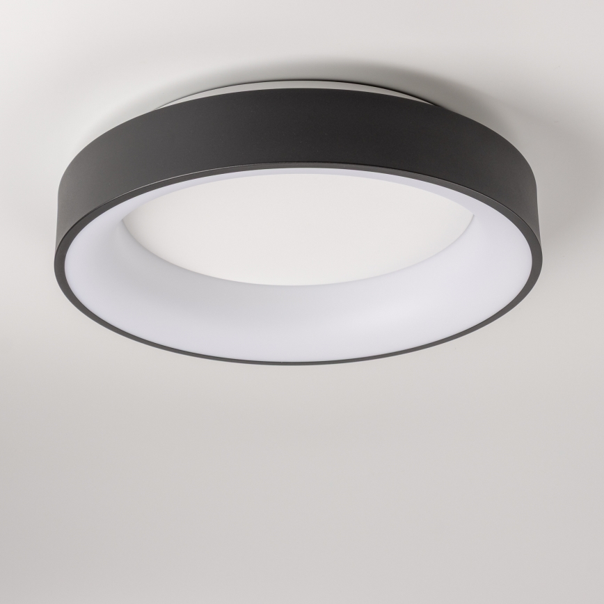 Brilagi - LED Hämardatav laevalgusti FALCON LED/80W/230V 3000-6500K d. 60 cm must + pult