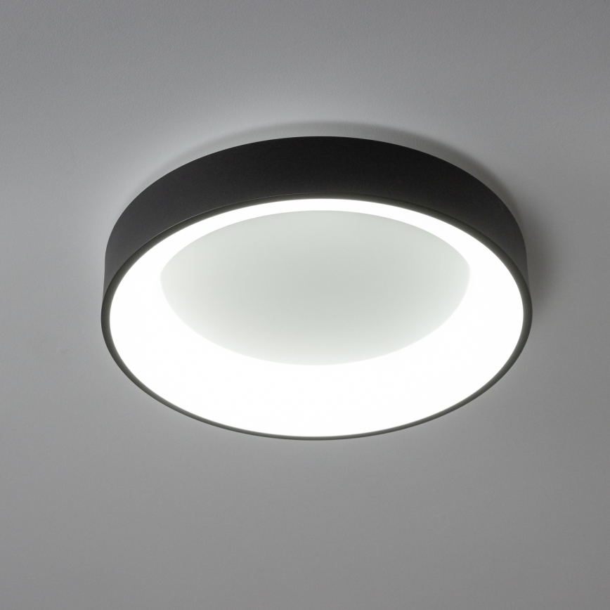 Brilagi - LED Hämardatav laevalgusti FALCON LED/80W/230V 3000-6500K d. 60 cm must + pult