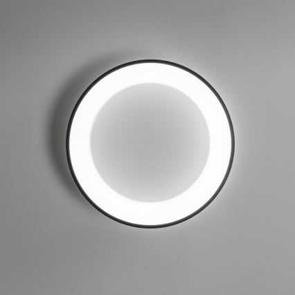 Brilagi - LED Hämardatav laevalgusti FALCON LED/80W/230V 3000-6500K d. 60 cm must + pult