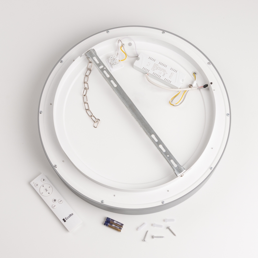 Brilagi - LED Hämardatav laevalgusti FALCON LED/80W/230V 3000-6500K d. 60 cm hall + pult