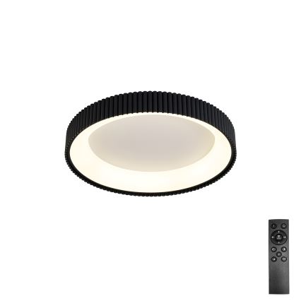 Brilagi - Hämardatav LED-laelamp FALCON MODERN LED/30W/230V 3000-6500K läbimõõt 40 cm must + kaugjuhtimispult