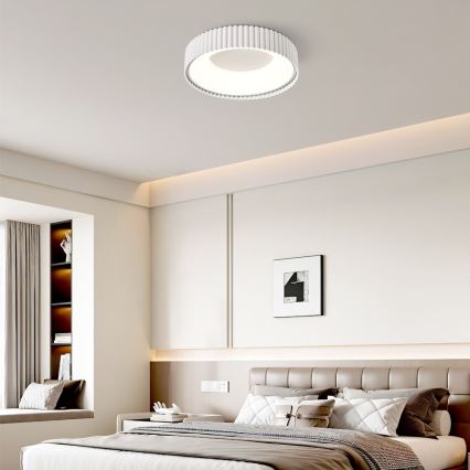 BRILAGI - hämardatav LED-laevalgusti FALCON MODERN LED/30W/230V 3000-6000K läbimõõt 40 cm valge + kaugjuhtimispult