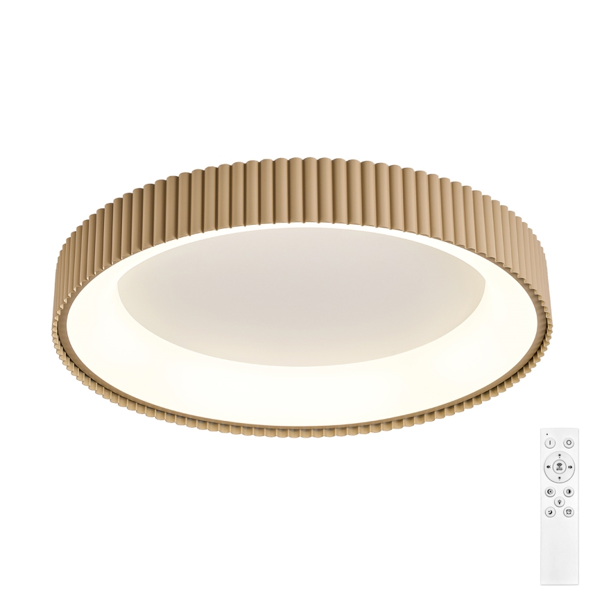 Brilagi - LED hämardatav laelamp FALCON MODERN LED/54W/230V 3000-6500K 60 cm beež + kaugjuhtimispult