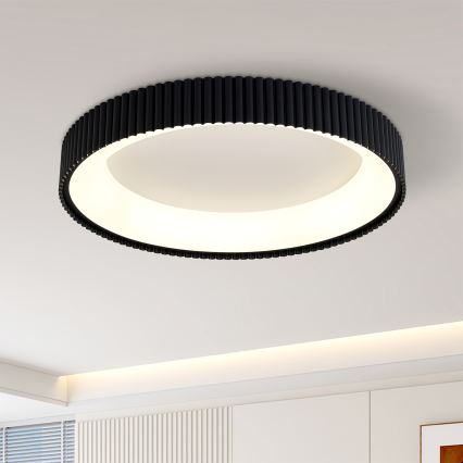 BRILAGI - LED-hämardatav laelamp FALCON MODERN LED/54W/230V 3000-6500K läbimõõt 60 cm must + kaugjuhtimispult