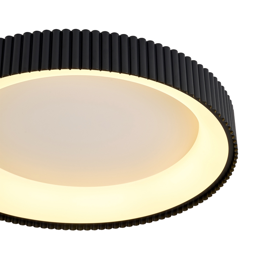 BRILAGI - LED-hämardatav laelamp FALCON MODERN LED/54W/230V 3000-6500K läbimõõt 60 cm must + kaugjuhtimispult