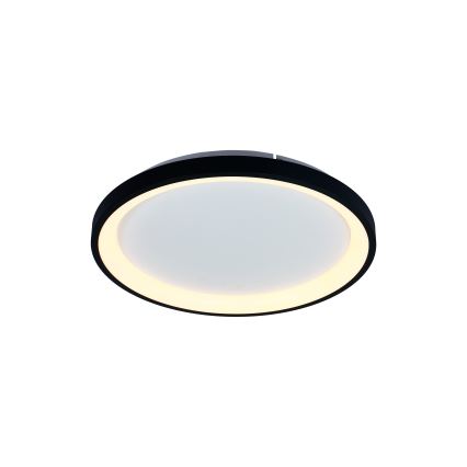 Brilagi - Hämardatav LED-laelamp FALCON SLIM LED/42W/230V 3000-6500K läbimõõt 50 cm must + kaugjuhtimispult