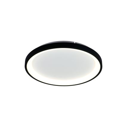 Brilagi - Hämardatav LED-laelamp FALCON SLIM LED/42W/230V 3000-6500K läbimõõt 50 cm must + kaugjuhtimispult