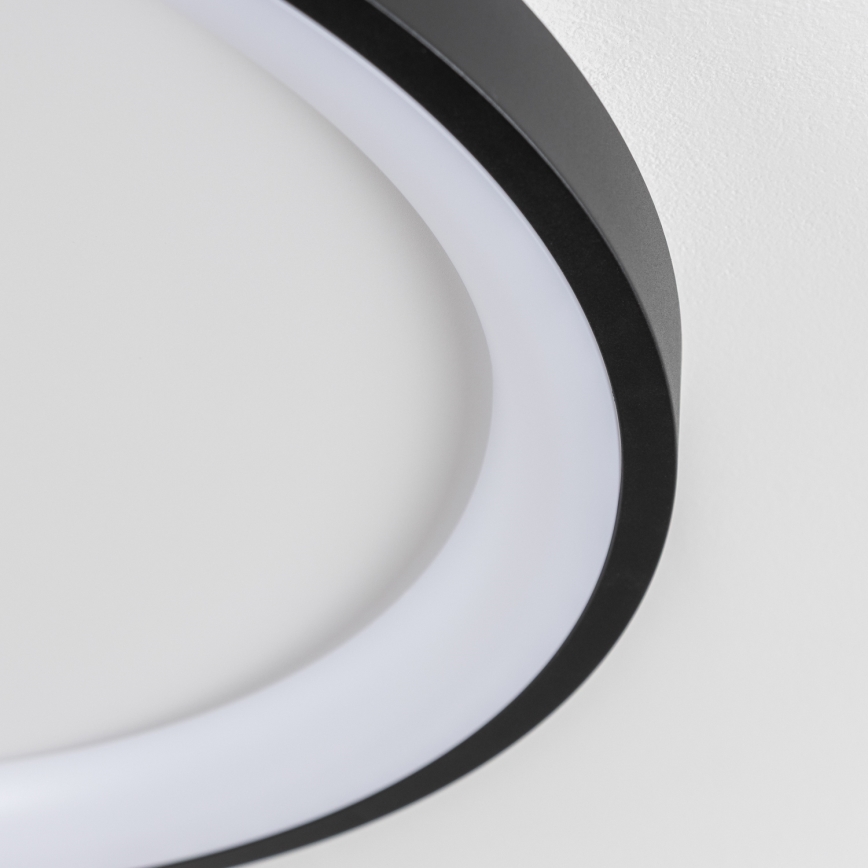 Brilagi - hämardatav LED-laelamp FALCON SLIM LED/42W/230V 3000-6500K läbimõõt 50 cm must + kaugjuhtimispult