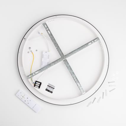 Brilagi - hämardatav LED-laelamp FALCON SLIM LED/42W/230V 3000-6500K läbimõõt 50 cm must + kaugjuhtimispult