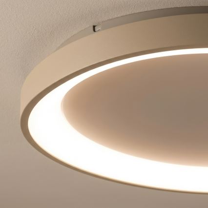 BRILAGI - hämardatav LED laelamp FALCON SLIM LED/42W/230V 3000-6500K läbimõõt 50 cm valge/beež + kaugjuhtimispult