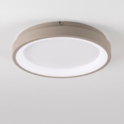 BRILAGI - hämardatav LED laelamp FALCON SLIM LED/42W/230V 3000-6500K läbimõõt 50 cm valge/beež + kaugjuhtimispult
