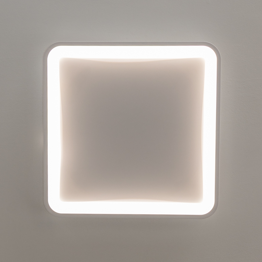 Brilagi - Hämardatav LED-laevalgusti FALCON SLIM LED/50W/230V 3000-6500K 50x50 cm valge + kaugjuhtimispult