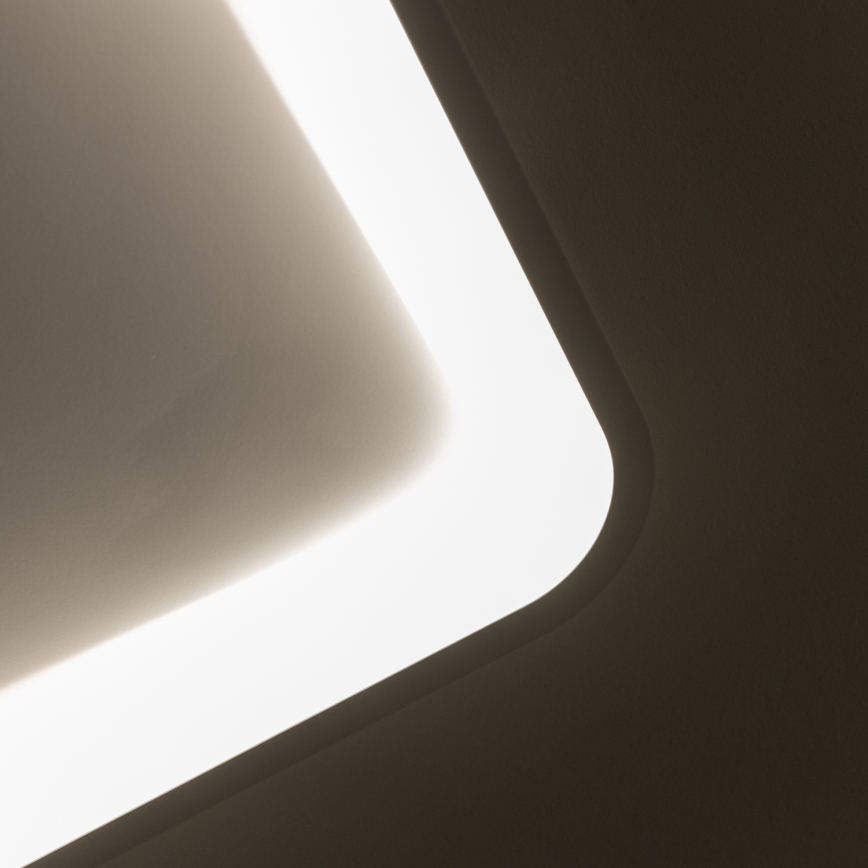 Brilagi - Hämardatav LED-laevalgusti FALCON SLIM LED/50W/230V 3000-6500K 50x50 cm valge + kaugjuhtimispult