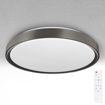 Brilagi - LED hämardatav laevalgusti FANCIA LED/48W/230V 3000-6500K läbimõõt 39 cm antratsiit + kaugjuhtimispult