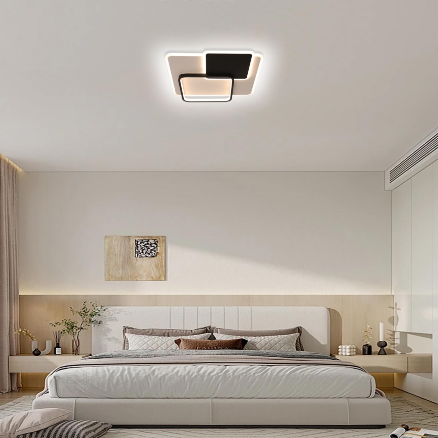 Brilagi - hämardatav LED-laelamp FLARE LED/64W/230V 45x45 cm 3000/4000/6000K + kaugjuhtimispult