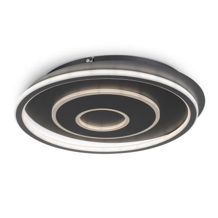 BRILAGI - hämardatav LED-laelamp IRIS LED/83W/230V 3000-6000K 46x50 cm must + kaugjuhtimispult