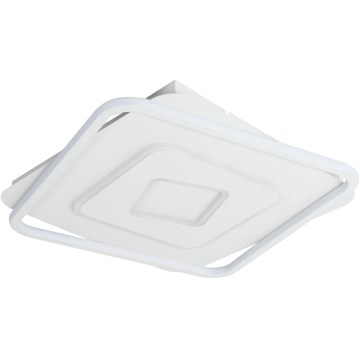 Brilagi - LED-hämardatav laevalgusti IRIS LED/98W/230V 3000-6000K 50x50 cm valge + kaugjuhtimispult