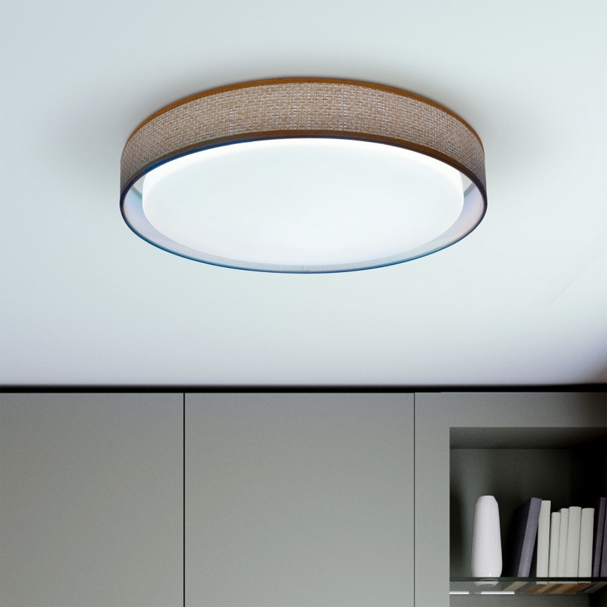 Brilagi - LED Hämardatav laevalgusti KIANIA LED/48W/230V 3000-6500K d. 43 cm + kaugjuhtimispult