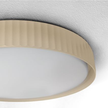 Brilagi - hämardatav LED-laelamp LUCIA LED/60W/230V 3000–6500K Ø 59 cm beež + kaugjuhtimispult