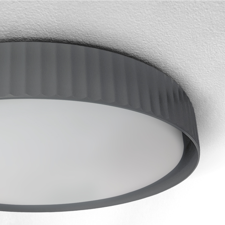 Brilagi - LED-hämardatav laelamp LUCIA LED/60W/230V 3000-6500K läbimõõt 59 cm hall + kaugjuhtimispult