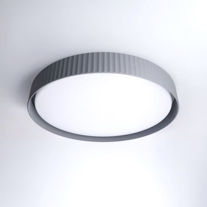 Brilagi - LED-hämardatav laelamp LUCIA LED/60W/230V 3000-6500K läbimõõt 59 cm hall + kaugjuhtimispult