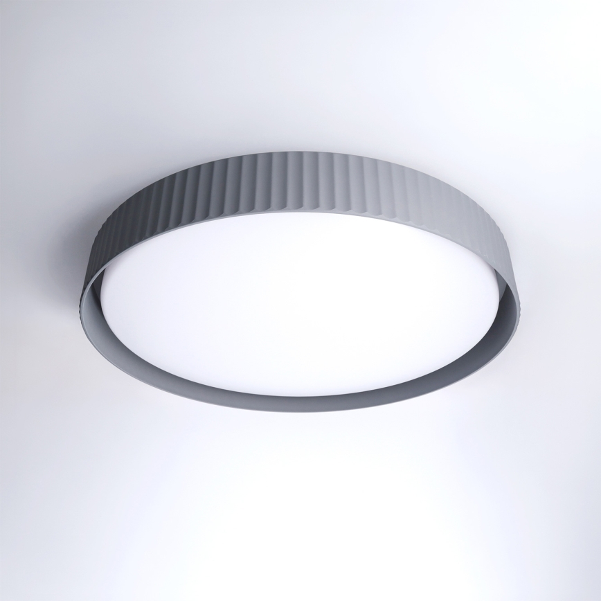 Brilagi - LED-hämardatav laelamp LUCIA LED/60W/230V 3000-6500K läbimõõt 59 cm hall + kaugjuhtimispult