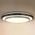 Brilagi - LED Hämardatav laevalgusti LUCIANO LED/48W/230V 3000-6500K ø 39 cm must + kaugjuhtimispult