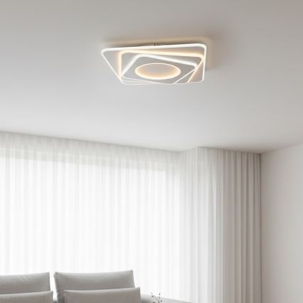 Brilagi - hämardatav LED-laevalgusti MODERN LED/100W/230V 3000–6000K 48x48 cm + kaugjuhtimispult