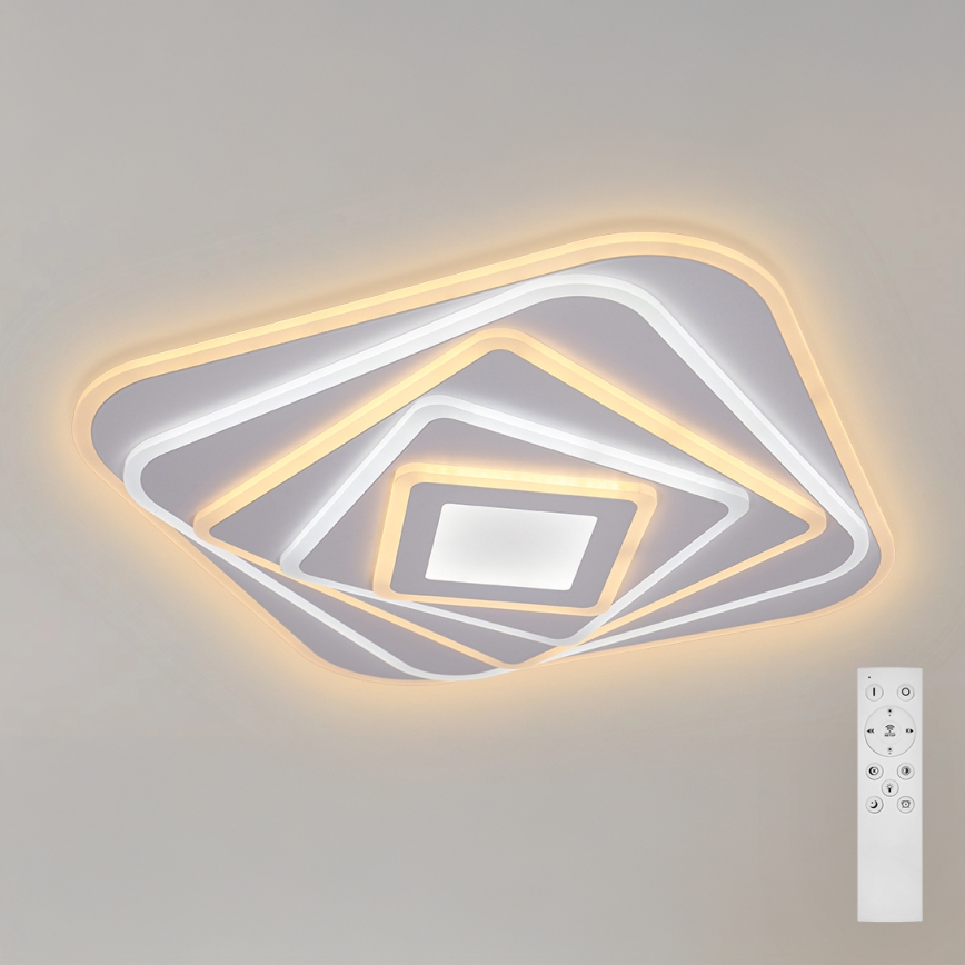 Brilagi - LED Hämardatav laevalgusti MODERN LED/210W/230V 2700-6500K 55x55 cm + kaugjuhtimispult