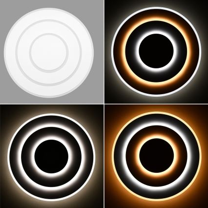 Brilagi - LED Hämardatav laevalgusti MODERN LED/58W/230V 2700-6500K d. 46,3 cm + kaugjuhtimispult